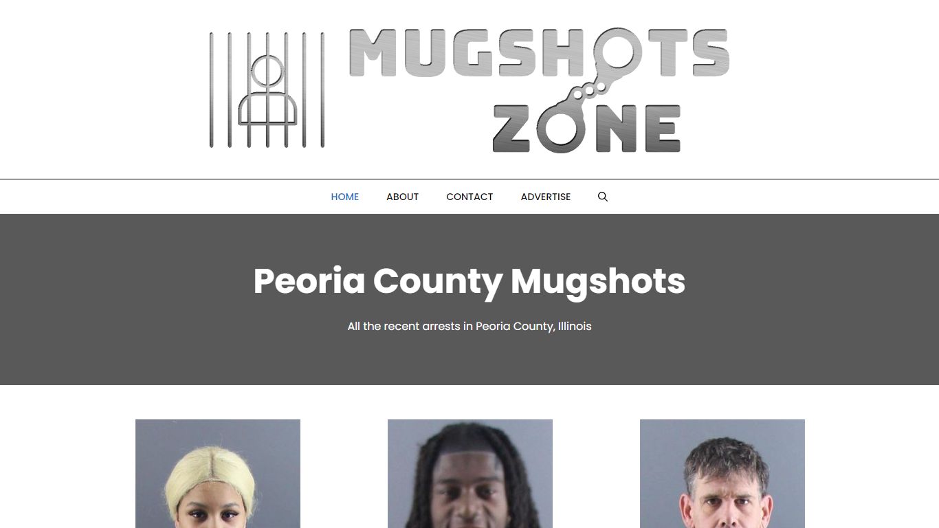 Peoria County Mugshots Zone